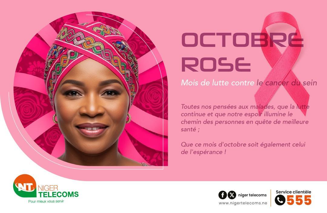 Une fleur pour chaque femme, un sourire pour chaque guerrière, un espoir pour chaque âme qui lutte. Octobre rose, ensemble, luttons contre le cancer du sein. #OctobreRose #Solidarité #Espoir