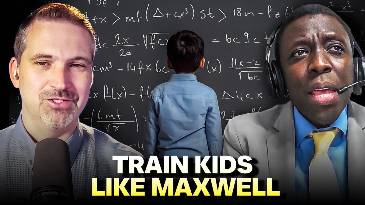 IDTHEFUTURE's tweet image. Can we train up the next Newton or Maxwell? Not without a different approach to mathematics, says math educator and medical physicist Amos Tarfa. Watch the interview: bit.ly/46AWPre #intelligentdesign #mathematics #math @DiscoveryCSC @AMcDiarmid
