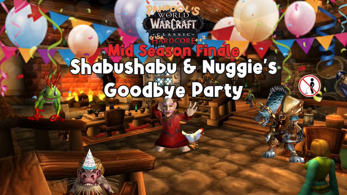 Time for the mid-season Finale of WoW Giga Hardcore++², as some of you know they're shutting down the building and I have to find a new place to live so tonight we just chill and maybe die or not !

Come say hi and listen to some jammies !

twitch.tv/pahpool