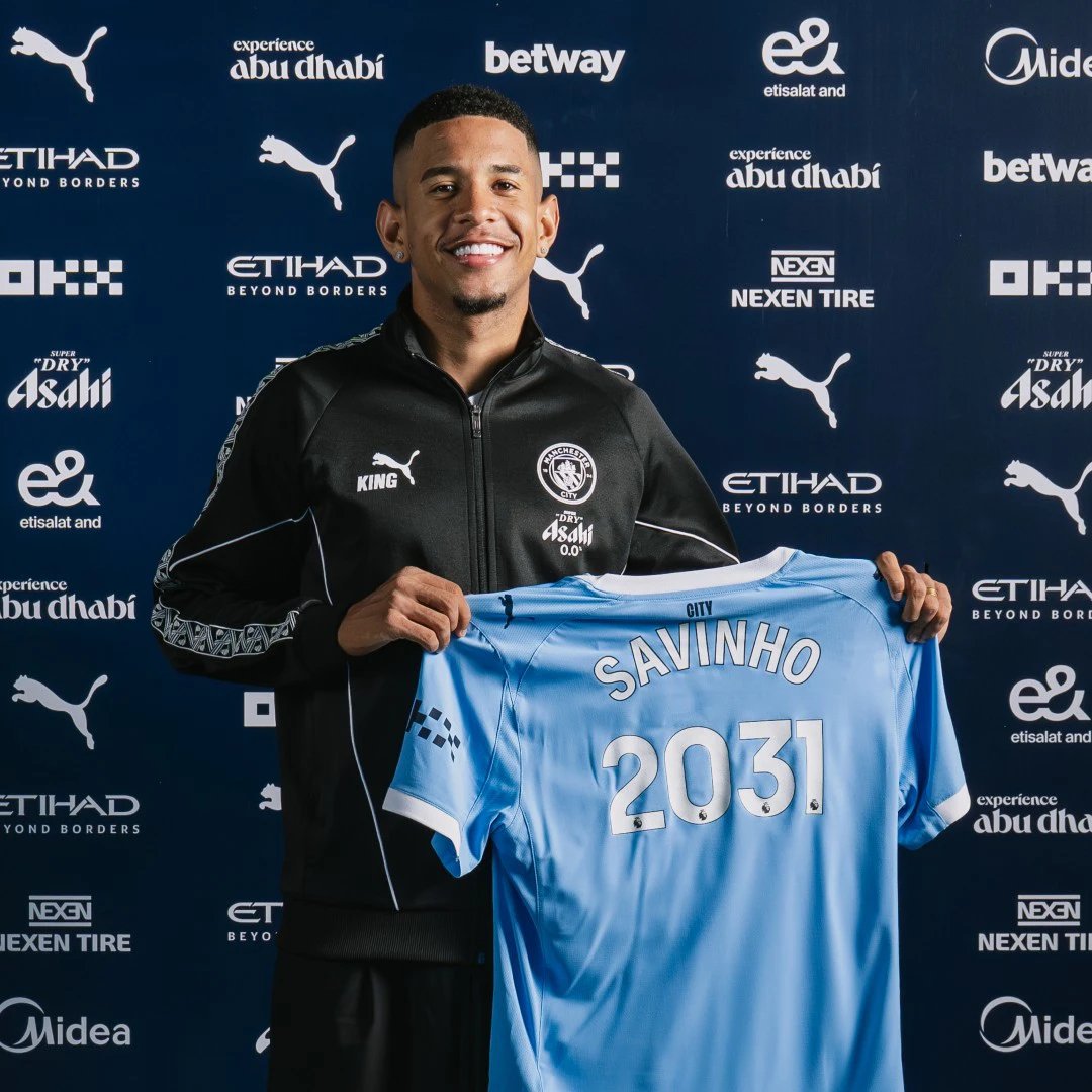 🚨 𝗢𝗙𝗙𝗜𝗖𝗜𝗘𝗟 ❗️

Sávio prolonge jusqu'en 2031 avec Manchester City. 🇧🇷✍️

[<a href="/ManCity/">Manchester City</a>]