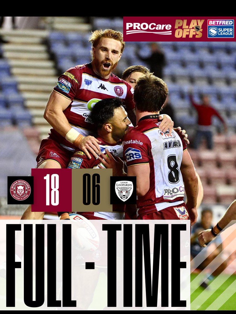#wiganwarriors Old Trafford here we come ow yes get in Wigan warriors defences are title 😁❤️😎 <a href="/WiganWarriorsRL/">Wigan Warriors 🍒⚪️</a>  <a href="/SuperLeague/">Betfred Super League</a>