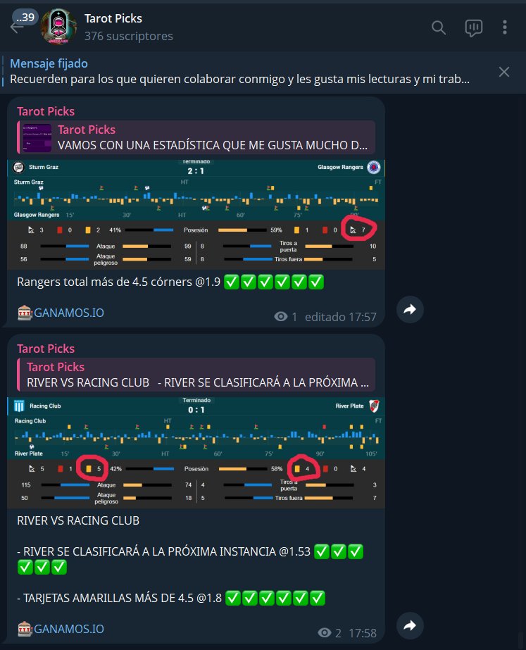 monopolypicks_'s tweet photo. AYER TUVIMOS GRANDES ACIERTOS POR EL CANAL GRATIS.
#RANGERS MAS DE 4.5 CORNERS ✅
#RiverPlate SE CLASIFICARA ✅
#RIVER VS #RACING MAS DE 4.5 AMARILLAS ✅

QUERES UNIRTE AL GRUPO? TE DEJO EL LINK PARA QUE TE UNAS , ES TODO GRATIS.

https://t.co/xx3NCoP2Ls https://t.co/akY4ECMWE0
