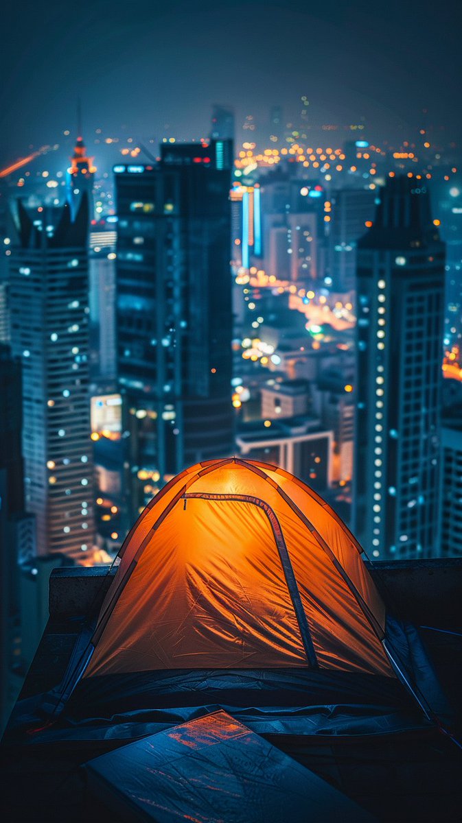 SasquatchSnooze's tweet photo. ๐๏ธ They call it โhomeless,โ I call it โurban overlanding.โ
Who needs rent when your rooftop tentโs got a skyline view? โบโจ
The city can keep the bills โ Iโm paying in sunsets.
#UrbanCamping #BudgetAdventure #NomadLife #RooftopTent #CityHiking #Backpacking #Adventure #CampingHumor #SasquatchSnooze #GetOutside #CampingLife #ExploreMore #TentViews