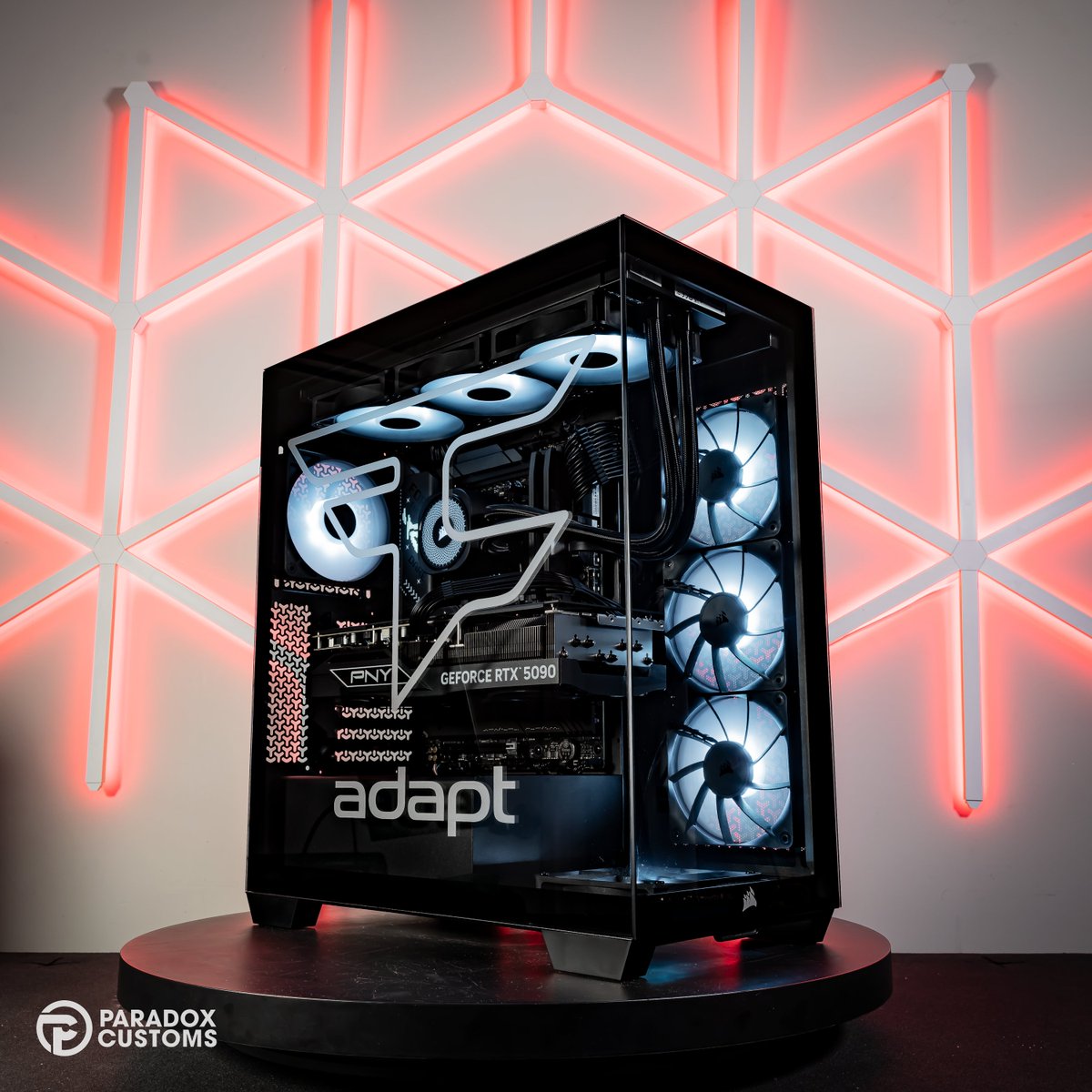 Brparadox's tweet photo. We built TEN PCs to power the FaZe Subathon 2!

Huge shoutout to @CORSAIR and @ASUS for making this possible🤝

✅Specs:
AMD Ryzen 9 9900X 12 Core Processor
NVIDIA RTX 5090 32GB
ASUS ROG Strix X870-F Motherboard
Corsair NAUTILUS 360 RS Liquid Cooler
Corsair 64GB RGB RAM 6000Mhz
Corsair 2TB NVME SSD Gen 4
Corsair 3500X RGB
Corsair RS120 ARGB 120mm Fan 2x
Corsair 1000W Platinum ATX 3.1 Power Supply

We'll be revealing all of them this week so stay tuned👀