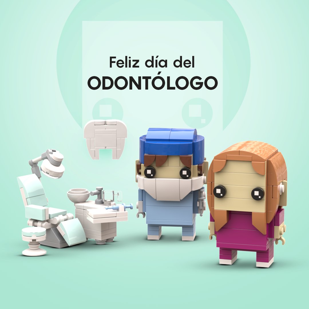 Feliz día a quienes se dedican crear sonrisas!
Feliz día del Odontólogo 🪥 !