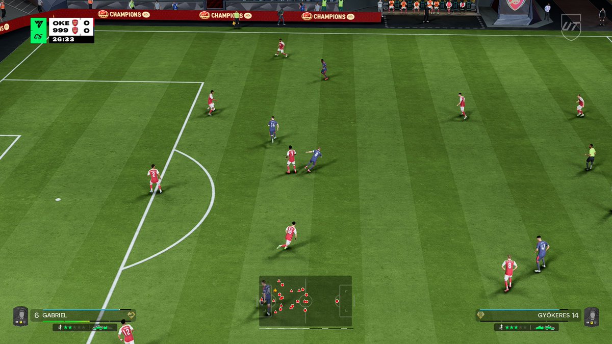 Wayzer_ftn's tweet photo. @EASPORTSFC 
8-3 fut champions je lance mon match ca me lance un match arsenal-arsenal , sympa le bug au passage je pouvais seulement regarder le match https://t.co/9N1KjWrOW7