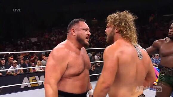 DengieRaven's tweet image. Samoa Joe and Hangman going at it again is gonna be superb.

Also Big Willie Hobbs back in the main event is great to see 🙏🏻 

6 years!!! #AEWDynamite
