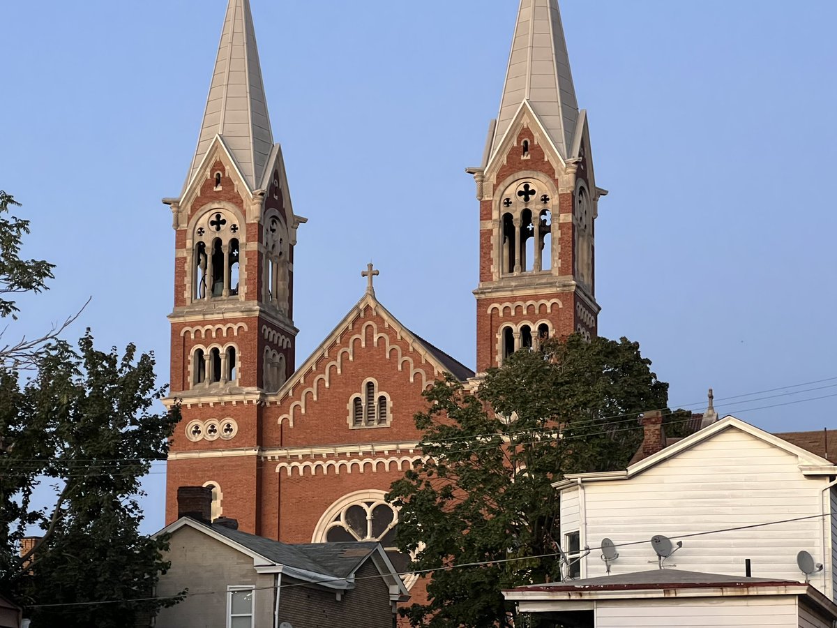 rundbogenstil evening 

herman lang, st. george rc church, pittsburgh, pa (1910-12)