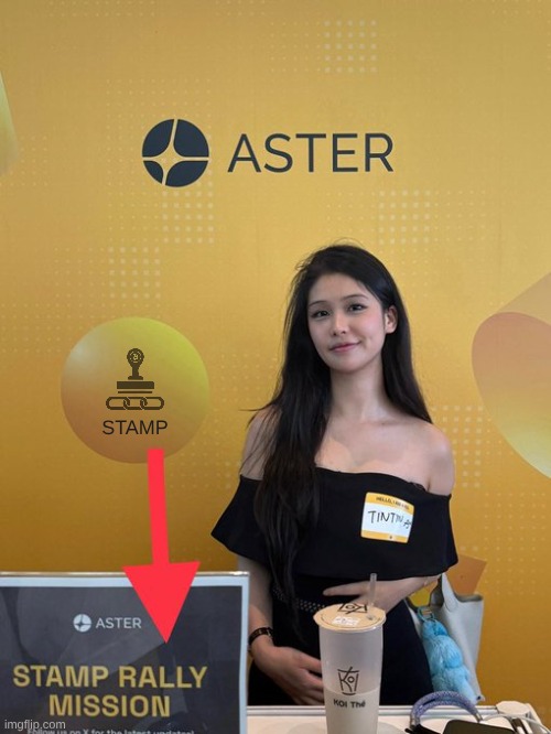 STAMP_on_BTC's tweet photo. There is already some sign. Today at the Singapore BNB event. #BNBSingapore $STAMP will rally during this Bull run.
Period.
$stamp $aster #bitcoinecosystem #StampRallyMission https://t.co/bSbvdDjmHF