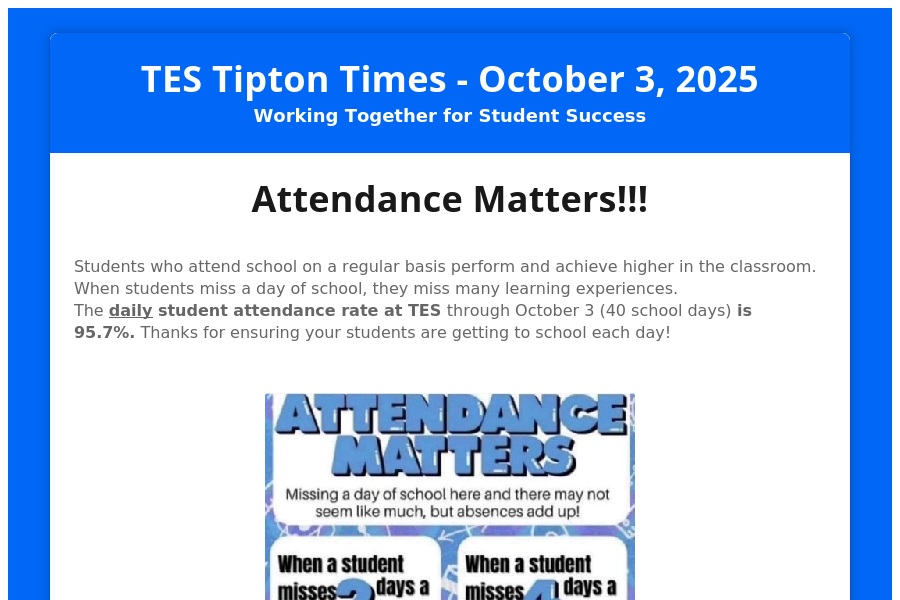 Tipton Elementary School tweet media