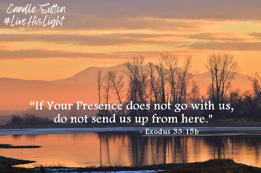 More than the promised land, Moses wanted God's presence. What might happen in your life if you prayed for God's presence to lead you rather than just asking Him to bless the plans YOU made? 

#LiveHisLight #GodsWay #SeekGod