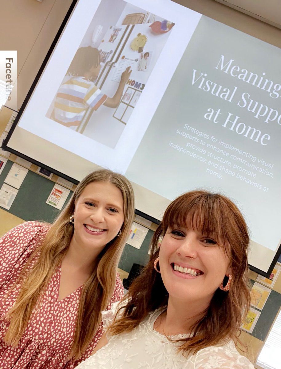 Kelli Bayless &amp; Tory Cox joined an amazing team of #1LISD Educators today at our Sprog Parent Fall Workshop. They shared helpful tips on implementing visuals at home. Thanks to Ashley Anderson for organizing this important day for our families!