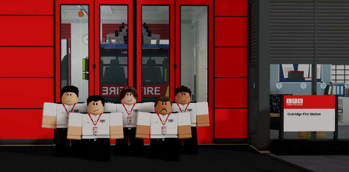 London Fire Brigade ROBLOX tweet media
