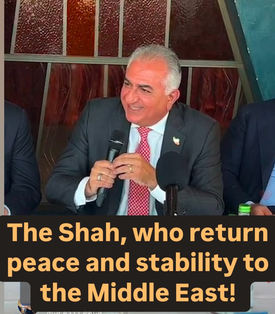 <a href="/PahlaviReza/">Reza Pahlavi</a> <a href="/CFR_org/">Council on Foreign Relations</a> HRH Reza Shah the Second’s role is the King of Iran. 👑

It never changes! 
The world leaders MUST accept and respect to the demand of the Iranian people.
