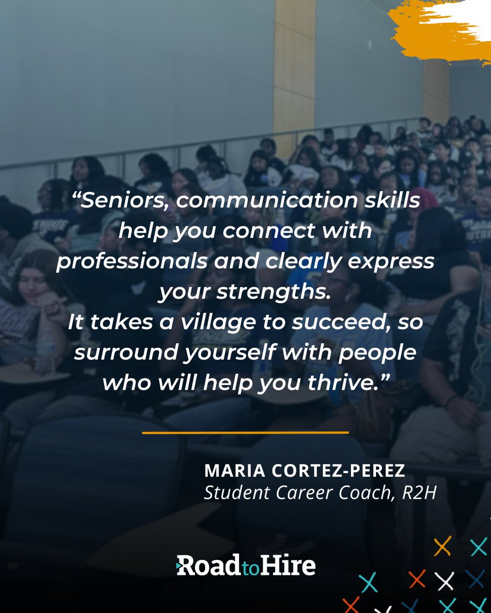 Road to Hire (@roadtohire) on Twitter photo What does it take to thrive in college and build a career you’re proud of? 🎓✨
From freshman time management to post grad prep, we’ve got tips for every stage. Stay focused, grow with purpose, and get career ready.
📲 Swipe to find the advice that fits you.
#RoadtoHire What does it take to thrive in college and build a career you’re proud of? 🎓✨
From freshman time management to post grad prep, we’ve got tips for every stage. Stay focused, grow with purpose, and get career ready.
📲 Swipe to find the advice that fits you.
#RoadtoHire