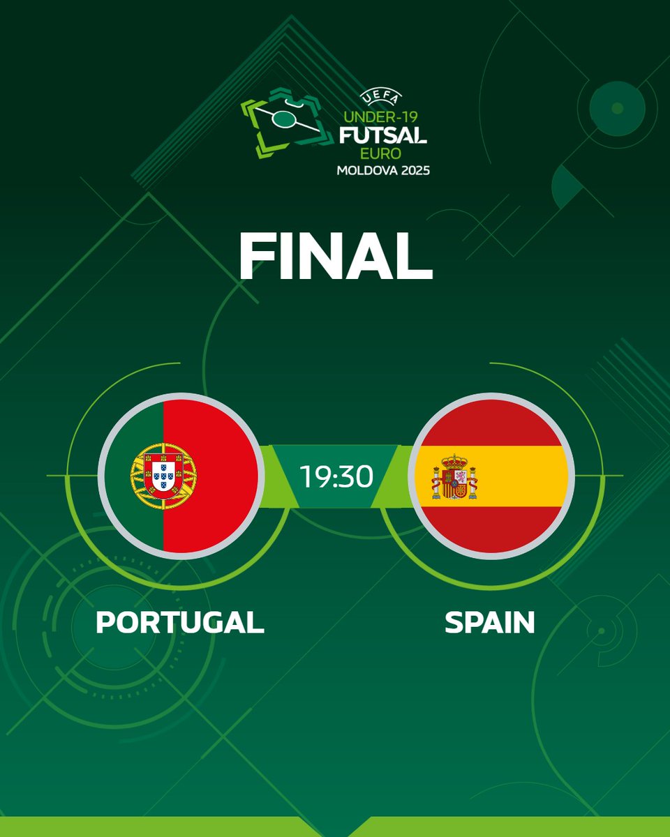 They meet again.

#U19Futsal