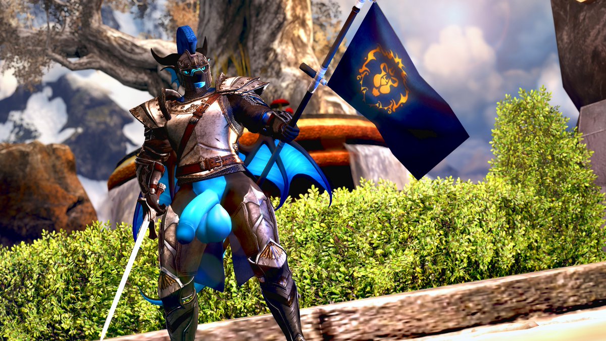 "For The Alliance!" 

Someone get this man a steed / mare or something. Gotta protect the Eastern Kingdoms~