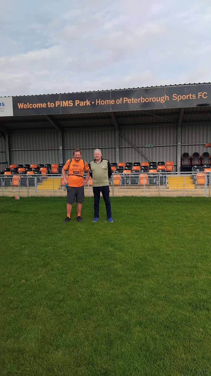 Whilst in Peterborough yesterday, I snuck in an extra stop, at <a href="/psfcturbines/">Peterborough Sports</a>. 

I had a quick chat with Owner, Tim.

Gutted to miss <a href="/thephilbrown/">Phil Brown</a> who is now the Gaffer at the <a href="/NationalLeague/">National League</a> North club. We could have compared sun tans.