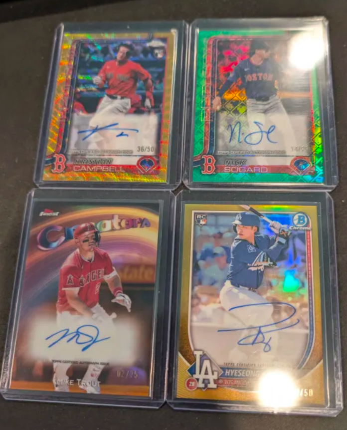 My member-priced Bowman Chrome box was not too bad and my MBB mail day was pretty nice, too. <a href="/midwestboxbreak/">Midwest Box Breaks</a> <a href="/BreakClubNFT/">Break Club</a>