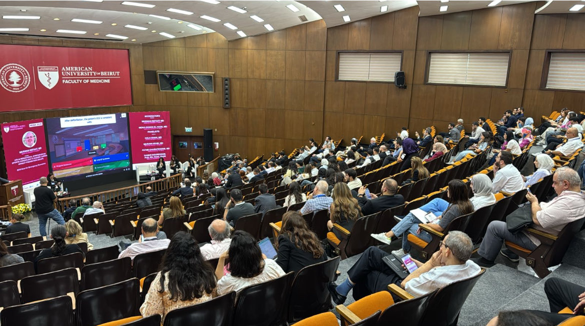 DrMarwanRefaat's tweet photo. #ISCAP2025 5th International Symposium on #Sports #Cardiology & #Sudden Cardiac #arrest prevention @ #mema2025.Honored to moderate it with Dr @monaosman67 in this #SCAAMonth . It was a fantastic chance to connect, share insights & learn alongside global experts. @Champsfundaubmc https://t.co/51O38RNXMj
