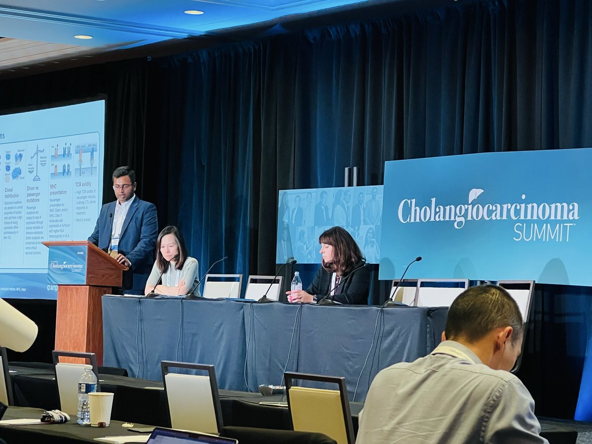 Just wrapped up the Cholangiocarcinoma Summit –incredible experience filled with breakthrough research, fantastic posters, and so much learning. <a href="/JavleMilind/">Milind Javle</a> <a href="/rachnatshroff/">Rachna Shroff, MD, MS, FASCO</a> <a href="/DrShubhamPant/">Dr. Shubham Pant</a> <a href="/MDAndersonNews/">MD Anderson Cancer Center</a> <a href="/RoswellPark/">Roswell Park</a> <a href="/UAZCancer/">University of Arizona Cancer Center</a> <a href="/curecc/">Cholangiocarcinoma Foundation</a> <a href="/KThanikachalam/">Kannan Thanikachalam</a> <a href="/oncodaily/">OncoDaily</a> <a href="/GiOncNow/">GI Oncology Now</a>