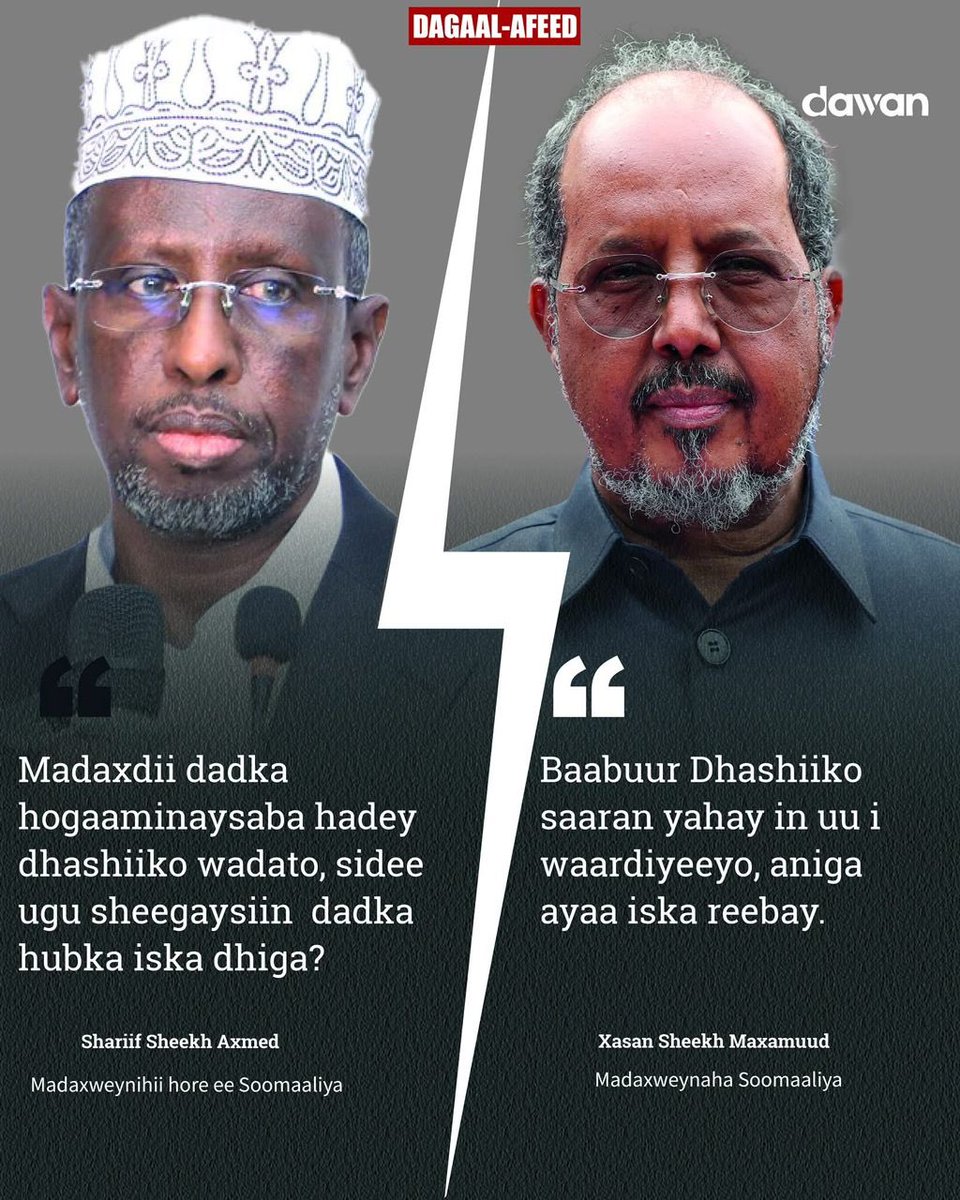 AbdisalamSharf's tweet photo. Tani waa KALAMAAN oo shakhsi ah. Aragtidaydase ALLAAH SWT baa been caayaye Md MW @HESharifShAhmed ayaa runta ku adimay 💯✅🙏🏾
Md MW @HassanSMohamud waan ugu simayaa inta uu #HSM1 ku soo noqonayo oo nabadoon ka noqonayo saan kula taliyay oo uu ka guurayo #HSM2. NAXARIISTA EEBBE SWT marna lagama quusto 😍
RABBI SWT talo ku filan 🤲🏾🤲🏾🤲🏾
@HassanSMohamud @TheVillaSomalia @SomaliPM @AqalkaSare @Abdirahmanirro @HESaidADeni @PresidentMadobe @Laftagareen @MrQoorqoor @GudlaweHussein @HESharifShAhmed @M_Farmaajo @ShariifHSheikh @AmbMursal @OmarSharmarke @HassanAKhaire @MohamedHRoble @AAbdishakur @AhmedAwadSO @Kofi4Adam
@MAWareSO @DrBaadiyow @MPMursalKhaliif @SheiknorQassim @MPKoshin @afyare_elmi @faisalroble19 @MPDrAbib @MohamoudGaildon @ProfAbdiSamatar @qorane23 @DeeqHaldhaa @HARUNlaashaji1 @HarunMaruf @Mahamed81443729 @AminAmirArts @SeraGaid @GiGi_Faiza @zshirwac1 @KhadraDuale @AweysOMohamoud @Husdarwish @MPDrAbib @Moadow @abdi_fahad95386