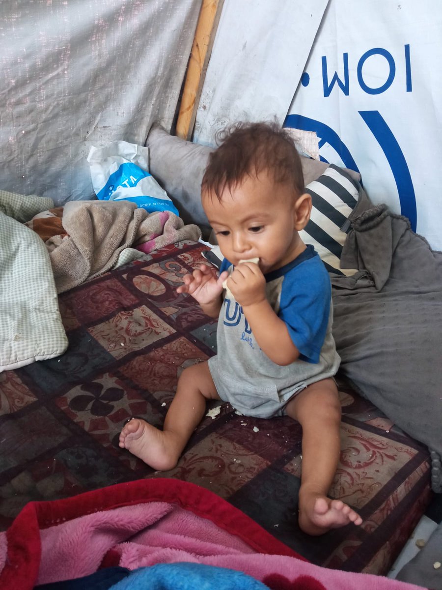 My sister’s baby is crying from hunger,trembling from fear in a tent that offers, no safety 
He doesn’t ask for much — just milk to ease his pain diapers to keep him clean and a safe place to sleep
Plz,don’t let his first memories be of hunger and fear
 🔗 gofund.me/9a6e027f2
