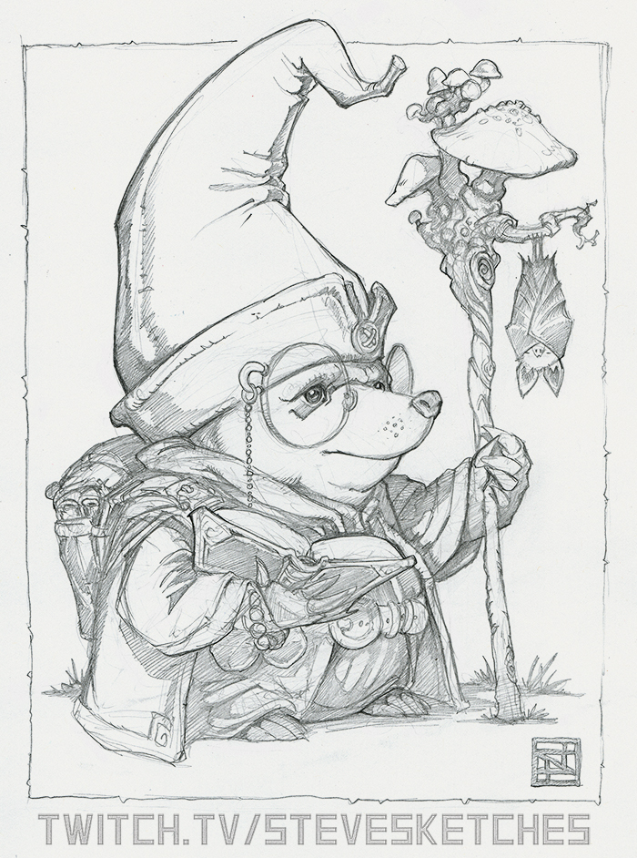 Whenever I do Sketchathon I end up drawing a lot of cute critters going on adventures!