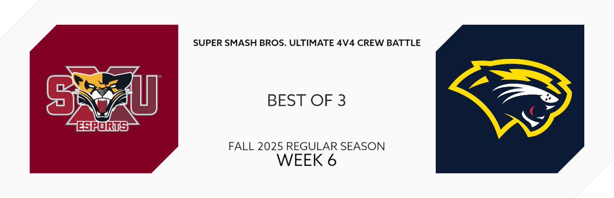More games coming your way. Tonight, we’ve got <a href="/SXU_Esports/">Saint Xavier Esports</a> vs <a href="/SAUCougars/">Spring Arbor Athletics</a> on for Super Smash Bros over at twitch.tv/glecgg. The match starts at 6pm EST, we hope to see you there!