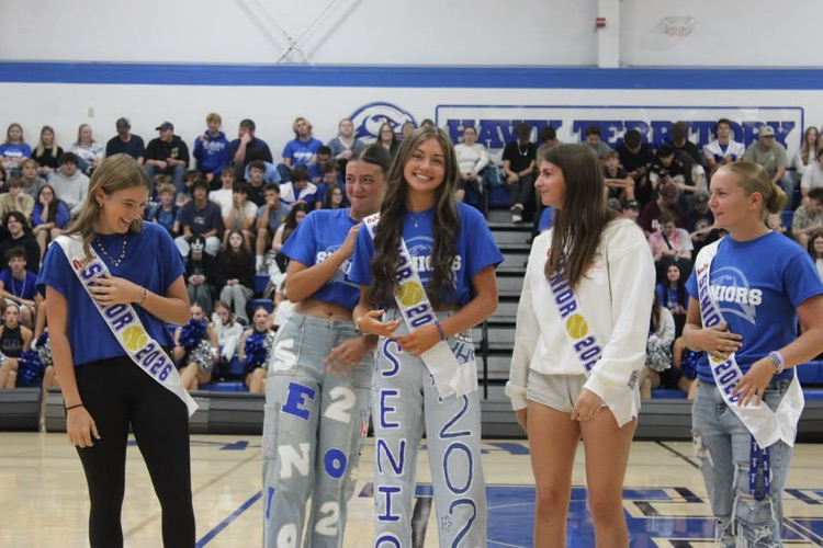 Happy Homecoming! Thank you to our clubs, especially STUCO, for organizing a fun assembly 🤩 And great performances by our Band, Cheer, and Hawkettes as always! 💙
