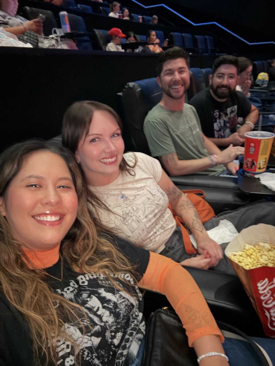 getawaycarmen's tweet photo. The release day movie party was absolutely incredible!! 🧡 Loved seeing the fate of ophelia music video, behind the scenes, and learn about the songs!! So proud of you @taylorswift13 @taylornation13 #TSTheLifeofAShowgirl #TSReleasePartyOfaShowgirl https://t.co/gaaUPH6Rdx