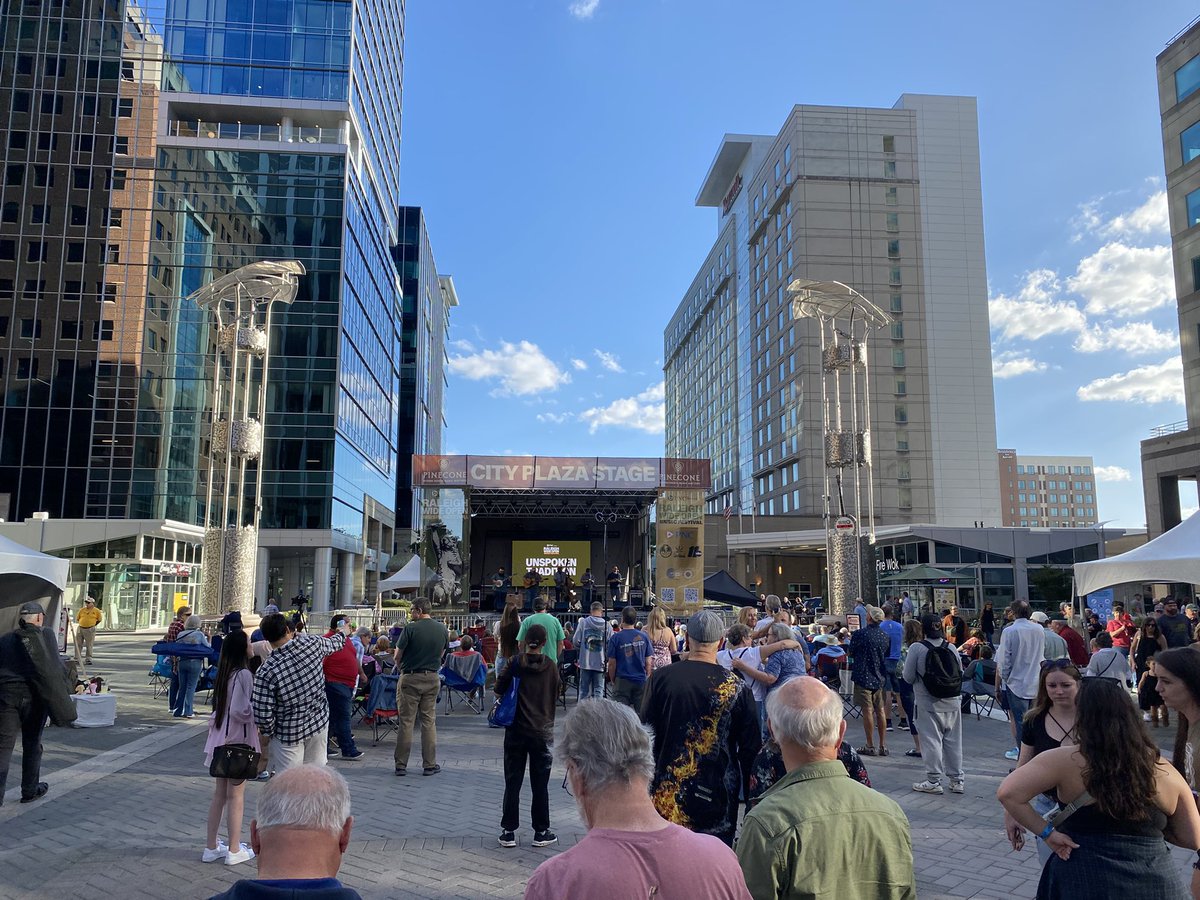 Amazing turnout for events across Downtown Raleigh tonight for our <a href="/FirstFridayRal/">First Friday Raleigh</a> at Smoky Hollow and Raleigh Wide Open!