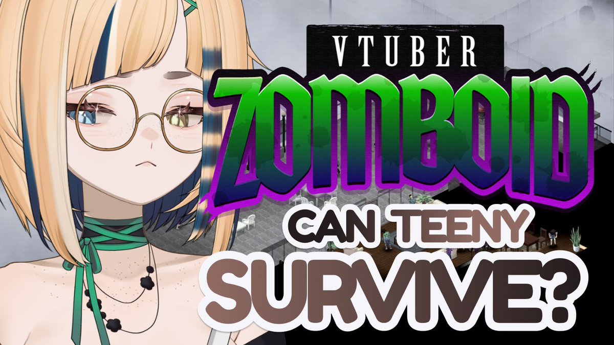 izumiteeny's tweet image. 🎞️ online ... ✦
My loveliest friend Dreamy is hosting a huge VTuber Zomboid event server this month, and I am diving in RIGHT NOW! Can I survive?? (probably not)
Live on twitch & yt