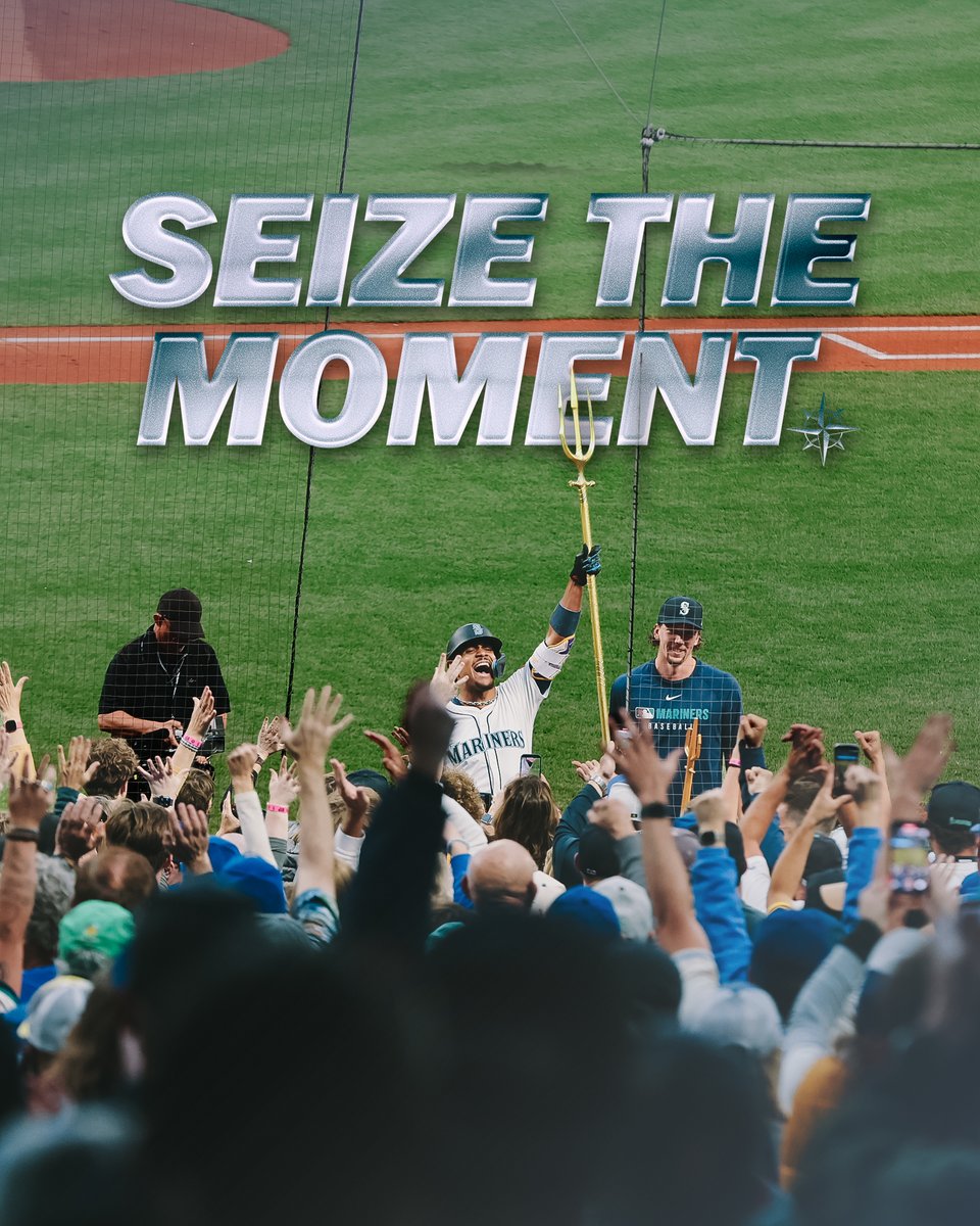 Mariners's tweet photo. 2️⃣4️⃣ HOURS TO GO. #SeizeTheMoment https://t.co/2zmy31GDWT