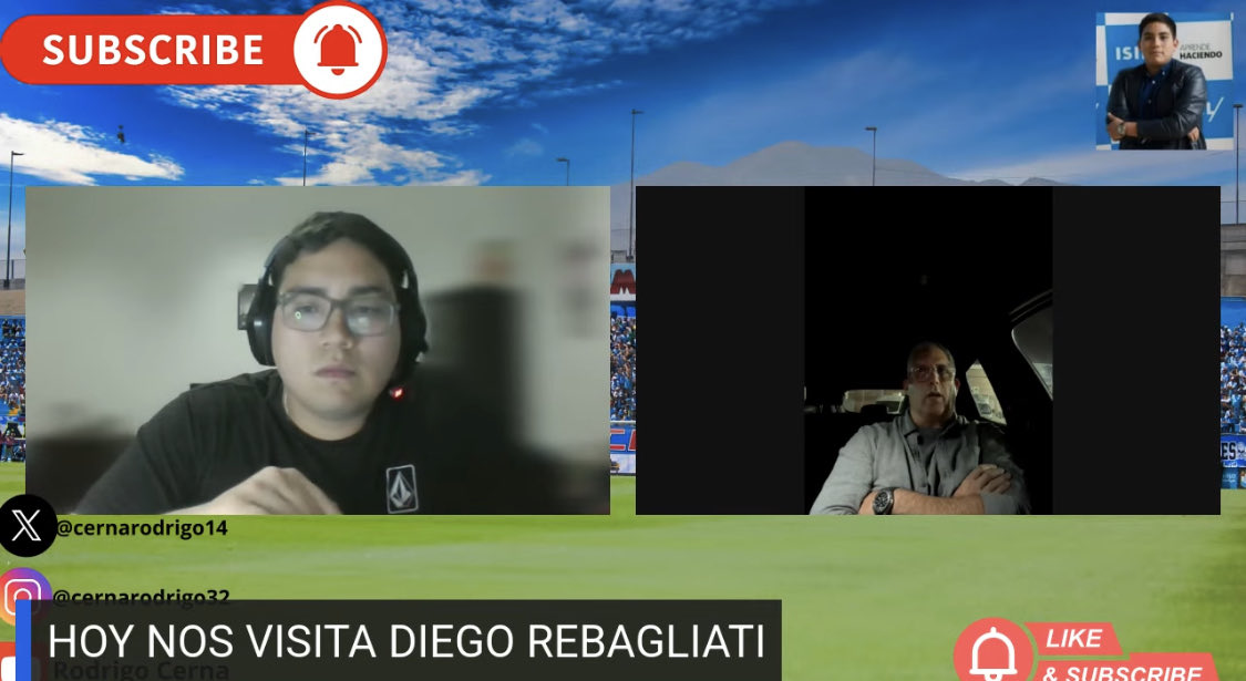 Muchachos hoy tuvimos unos minutos a Diego Rebagliati hablando sobre el momento de Sporting Cristal, el partido de mañana contra ADT y mucho más🙌🏻

Si se lo perdieron aquí les dejo el link⬇️

youtube.com/live/jH5b_KhNp…

Gracias <a href="/diegoreba22/">Diego Rebagliati</a> por la charla🎙️👍