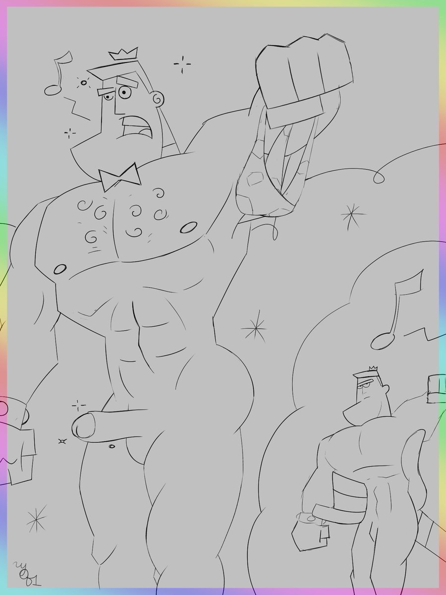 03 - Mimic
Leaving Mrs. Crocker on her own and without a fairy was a bit sad, but apparently a doll was enough to bring her joy. It was in a dusty chest with rusty chains, so definitely no one is going to miss it.
#JorgenVonStrangle #FairlyOddParents  #nsfw