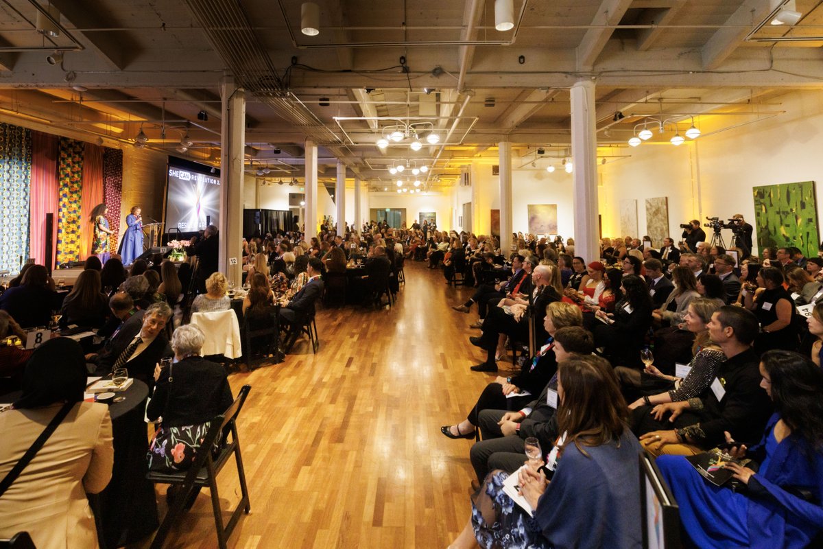 SHECANGlobal's tweet photo. Grateful for everyone who made SHE-CAN’s R2.0 Resilient &amp; Rising gala such a success! Together we raised $200K+ to support Scholars on their path to global leadership. When women rise, communities rise. 💪 #ResilientAndRising #SHECAN https://t.co/XuZC4wfbwj