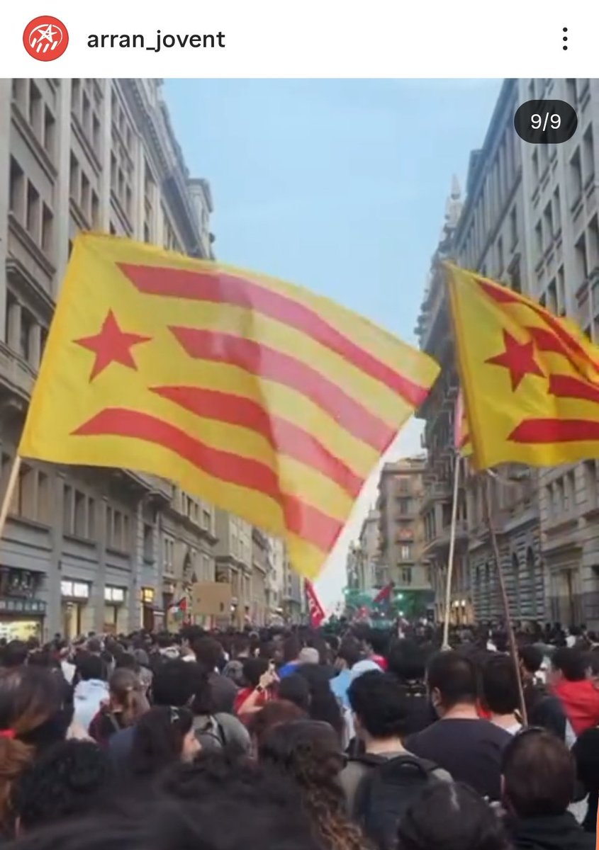 "Ja no hi ha estelades ni senyeres"