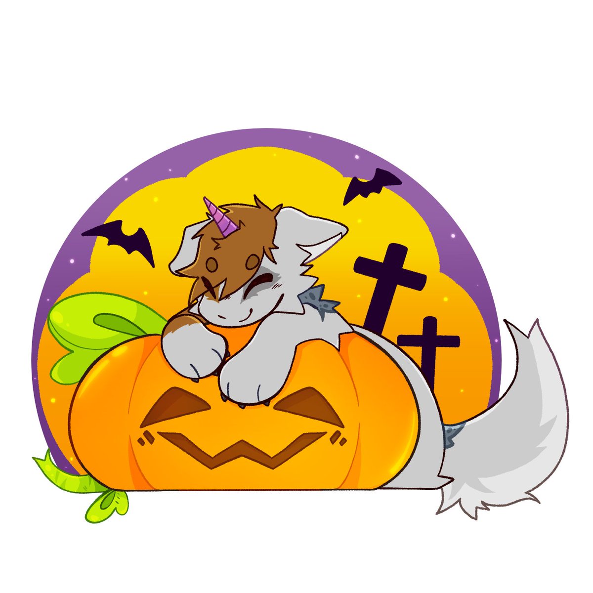 Spooktober is officially here! 🎃🎃🎃

🎨by <a href="/redzbones/">Red</a>
