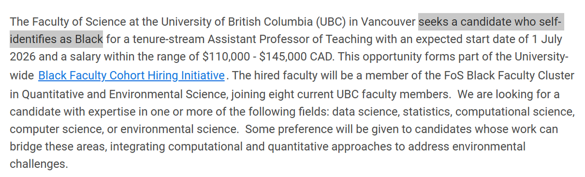 Canada, unlike the U.S., has no significant history of government enforced racial segregation. So when lefties are feverishly race-segregating our public institutions, it's not a return to the 1960s, it's a return to some dank regressive hell for which we have no precedent.