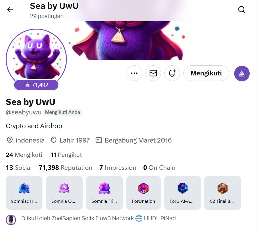seabyuwu's tweet image. looking good @4UAICrypto @pangxuekai 

Btw when Airdrop allocation ? 

#CryptoNews #ForuAI #Somnia