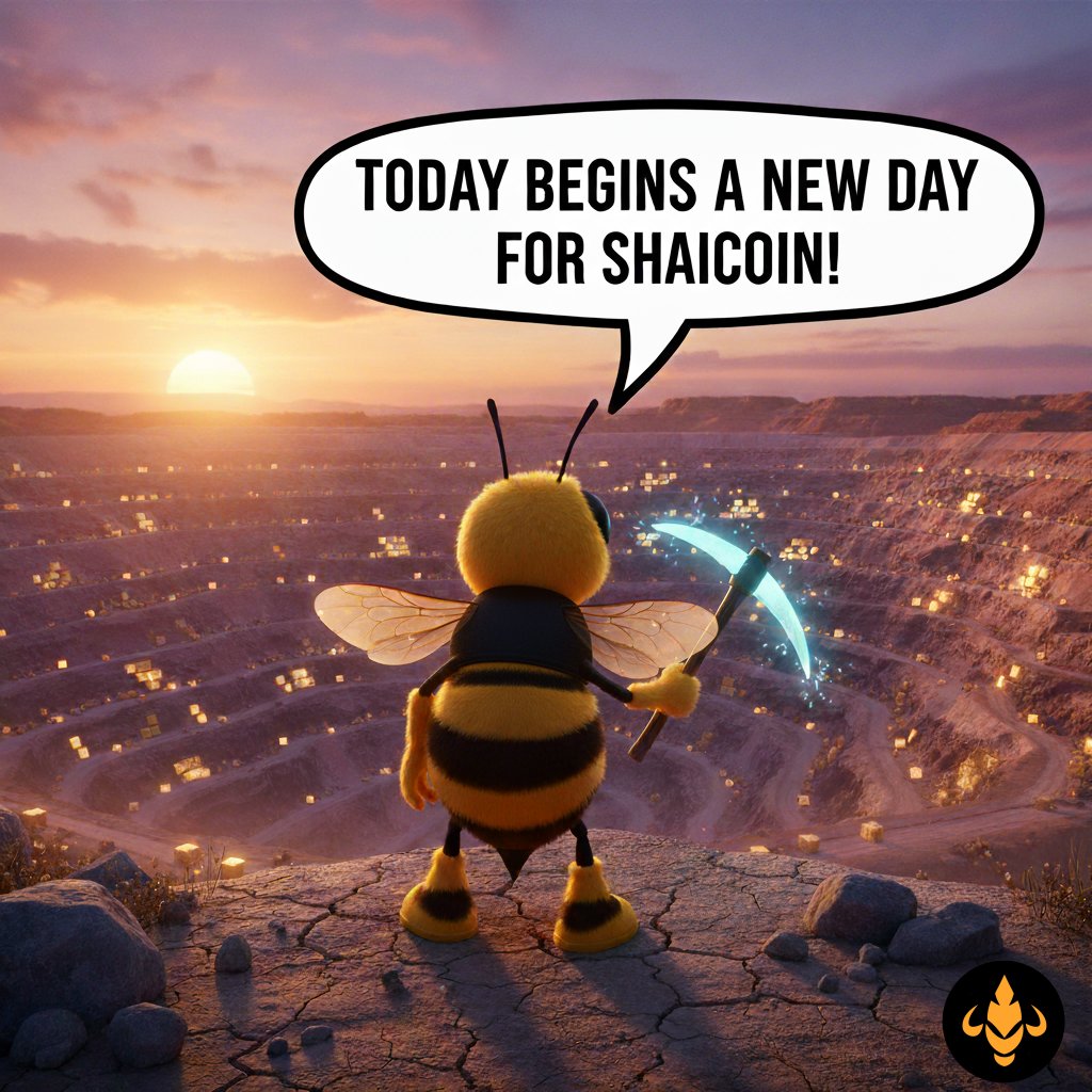 Another Beeautiful day in the mines ⛏️

$SHA v2 Network is looking strong, lots of new hashrate coming in!

Join the HIVE today 🐝🐝🐝