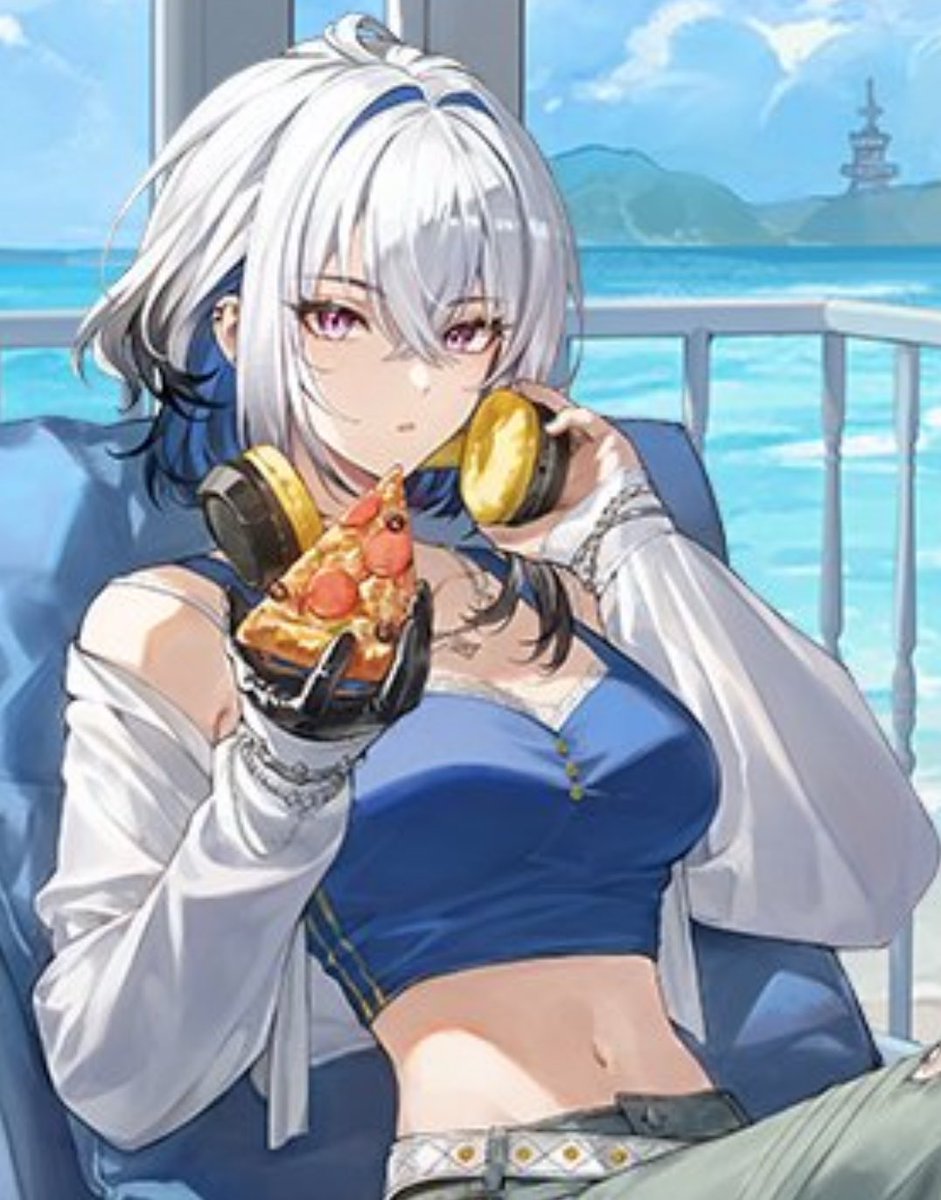 choikfu's tweet image. Stop! I have an obsession with white haired cool women 😭 noooo i can&apos;t grind wuwa atm.....