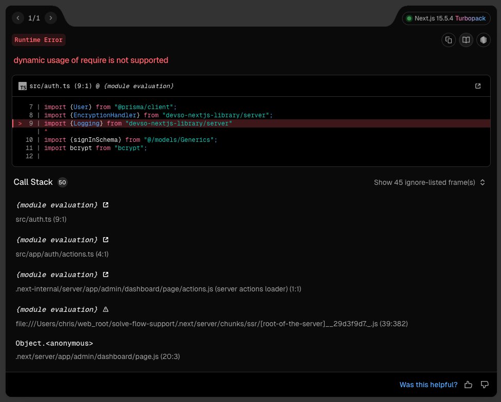 Tried giving turbopack a chance in nextjs, and I'm not sure if I'm missong something, but code that worked fine, suddenly doesn't and instead get weird errors where I have to make huge code changes to make a bundler work, doesn't seem right to me. 

#bildinpublic