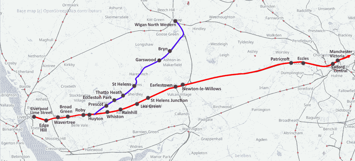 belebenso's tweet photo. There's no need to spend ~£50 bn to 'reduce the #Manchester to #Liverpool journey time to 35 minutes' #chatmoss #faster #npr #hs2 https://t.co/SLUWHqRR0p