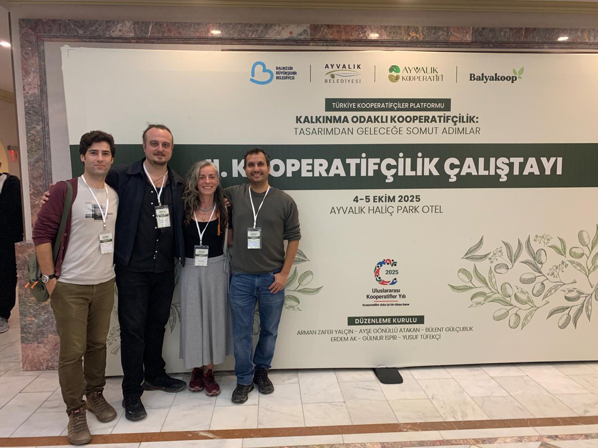 AlbatrosKoop's tweet image. Albatros olarak 2. Kooperatifçilik Çalıştayı&apos;nda kooperatifçi dostlarımızla birlikteyiz.

#Kooperatifçilik #Kooperatif #Bilişim