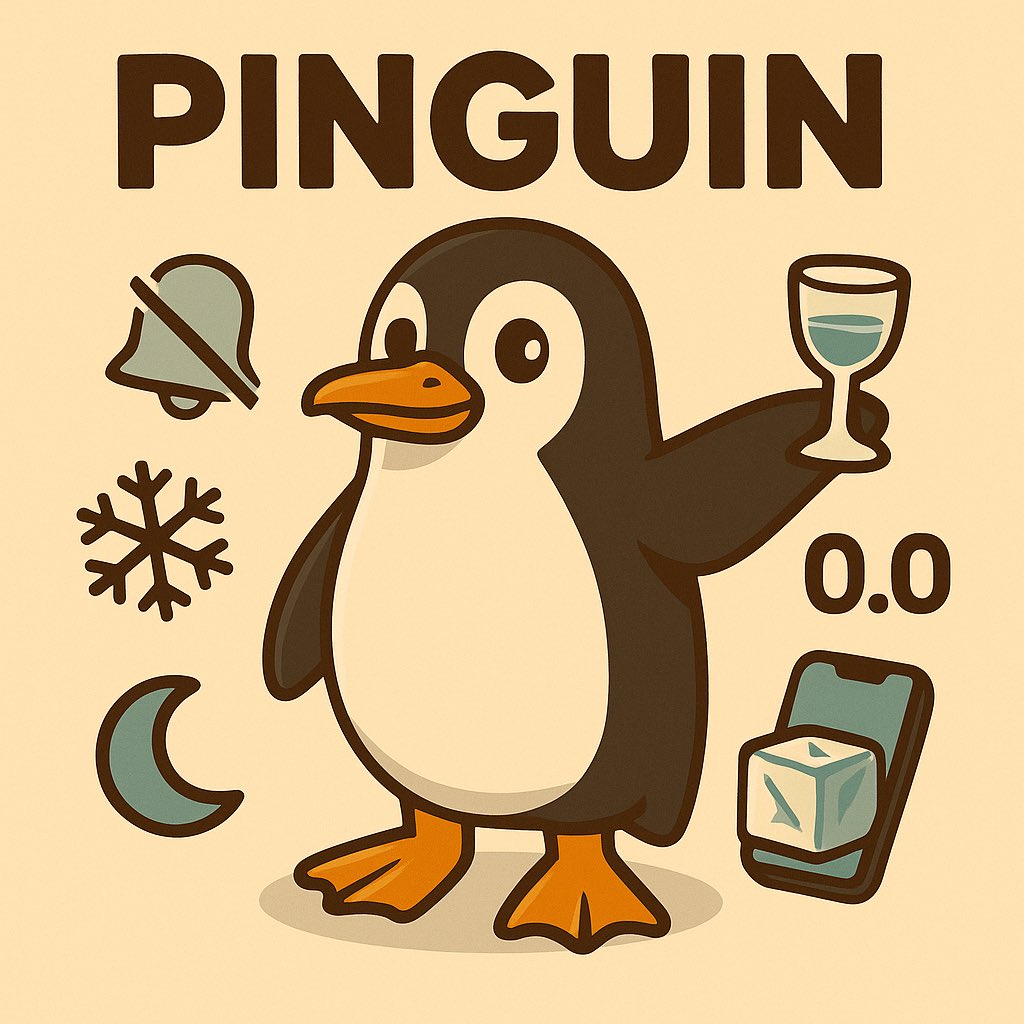 RealVacayCoin's tweet photo. PINGUIN 🐧🧊

Powers:
• “Sip & park” ritual (glass in hand = phone on ice)
• Ping-freeze combo: 🔕 + ❄️ + grayscale
• No-typing-while-sipping rule
• Social mode: talk > type

How to use:
• Phone stays in the room or face-down, alerts OFF
• Order a mocktail/0.0 first - decisions later
• Two slow sips → one deep breath

Chill the pings. Freeze the work.
#VACAYCOIN #Pinguin