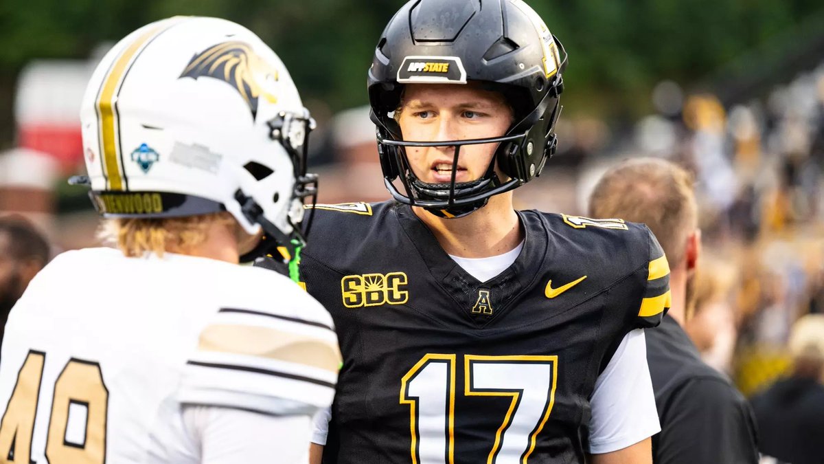 RudolphDou57845's tweet photo. NEW- App State is expected to start JJ Kohl tomorrow vs Oregon State. This will be his first Start for the Mountaineers.

A new Era begins tomorrow 👏 https://t.co/cJEdJG5yPU