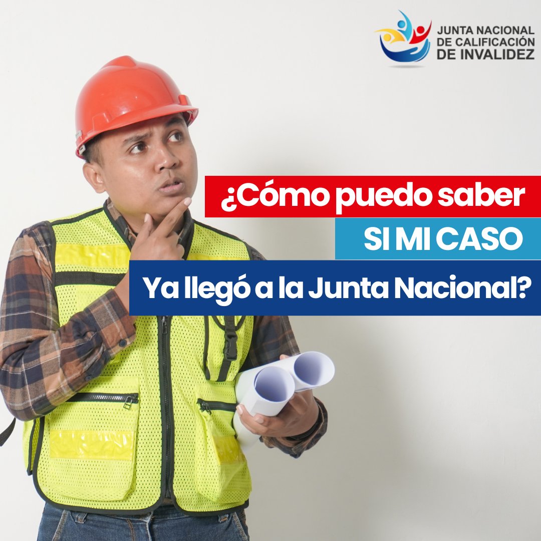 JuntaNCI's tweet image. 🙋 ¿Cómo puedo saber si mi caso ya está en la Junta Nacional? Consulta esta sencilla guía. (1/2)
 
🖥️ No dejes de consultar nuestro portal Web: juntanacional.co

#JuntasCalificación #CalificaciónInvalidez #PCL #JuntaNacional
