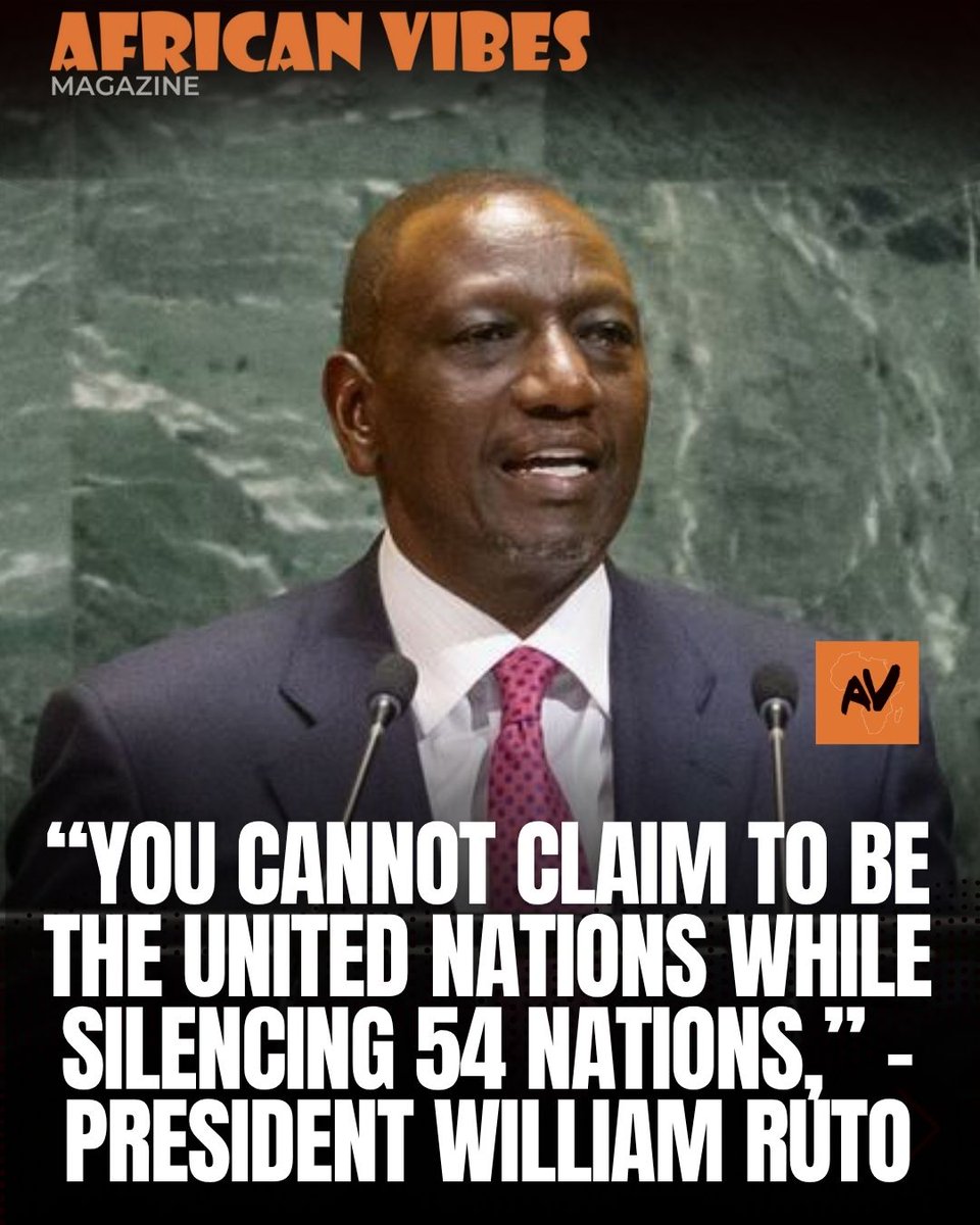 africanvibes's tweet image. At UNGA 2025, Africa’s leaders spoke with one voice: permanent seats at the UN Security Council and climate justice are not requests—they are rights.
💬 What does Africa demand mean for the future of the UN?
#AfricaAtUNGA #UNSCReform #AfricaUnited #GlobalJustice #ClimateJustice